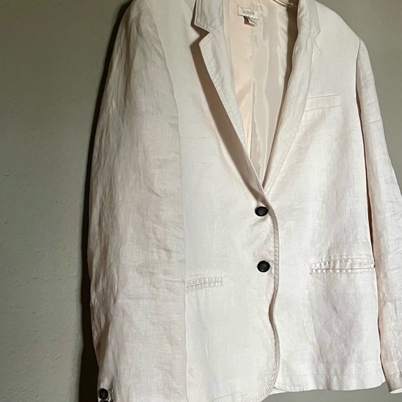 J. Crew Linen Blazer - Picture 2 of 4